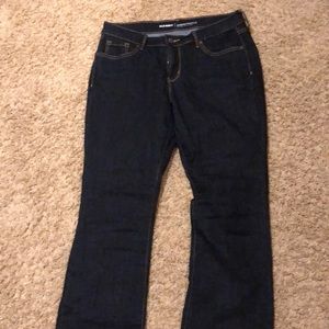 Old Navy 10 Short dark wash curvy mid rise